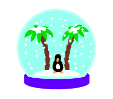 Tropical Snowglobe