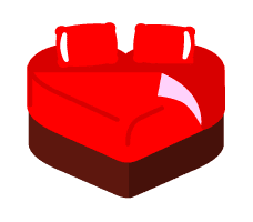 Heart Bed