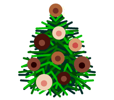 Boob Christmas Tree