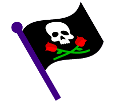 Skull and Roses flag